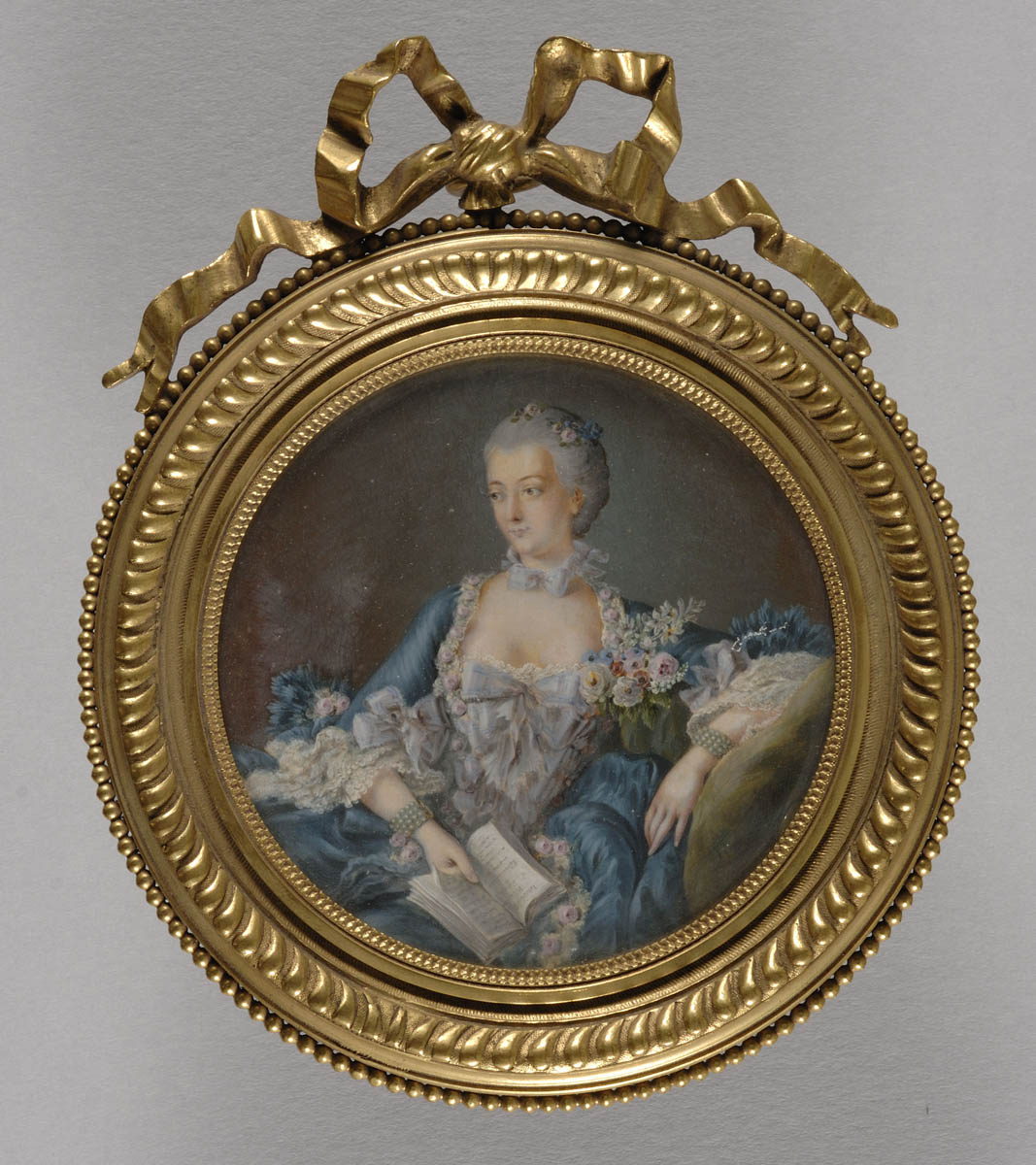 Portrait de la marquise de Pompadour_0